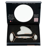 Load image into Gallery viewer, Luxury White Jade Set and S.O.S Facial Oil Bundle
